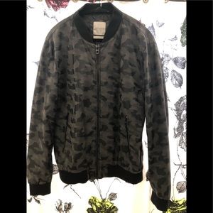 Zara Camo bomber jacket